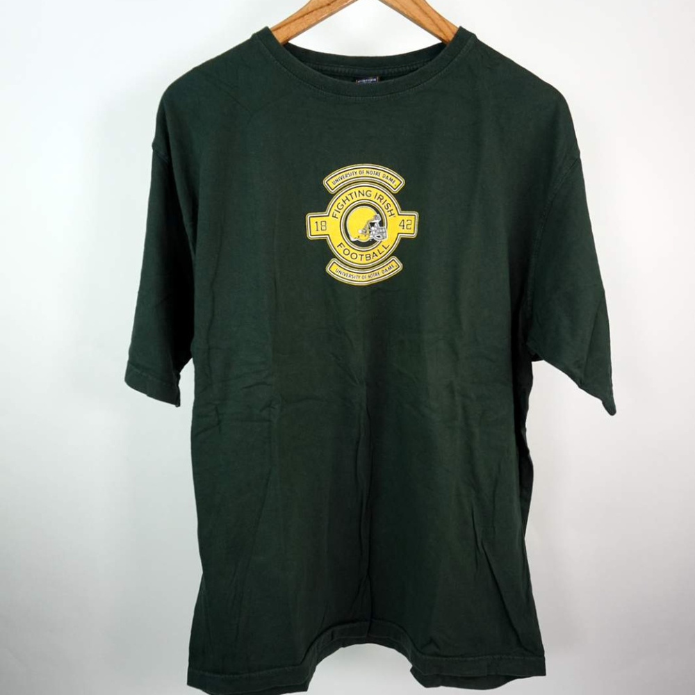 VTG 90s Notre Dame Fighting Irish Football T-Shirt